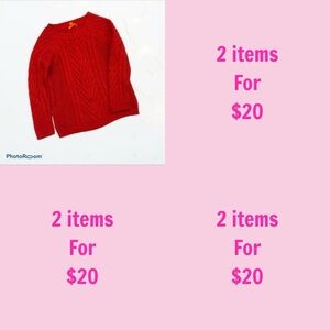 Joe Fresh Womens Crew Neck Comfort Cable Knit Chunky Red Pullover Sweater Sz XL